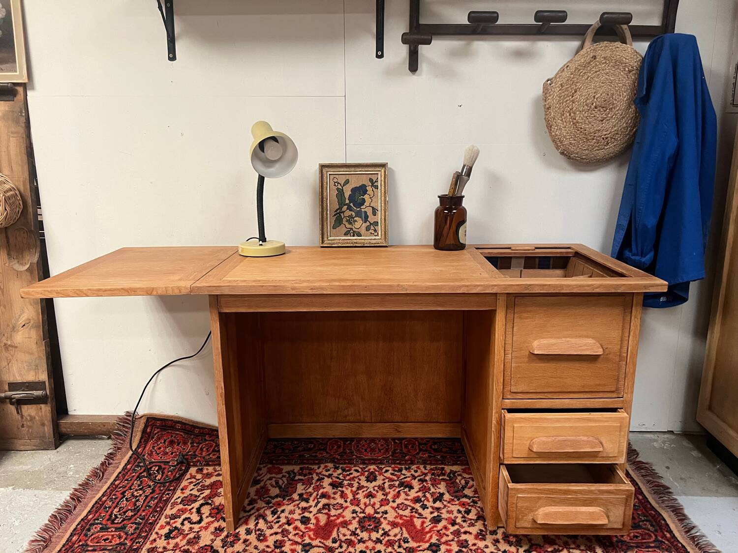 Old oak children's desk