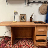 Ancien bureau enfant en chêne