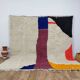 Handmade moroccan berber rug 304 x 257 cm