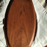 Scandinavian 60s teak veneer tray