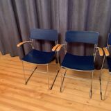 Set of four Sultana chairs, Arrben, Italy, 1970s/1980s