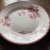 Set of 4 Maastricht earthenware dinner plates