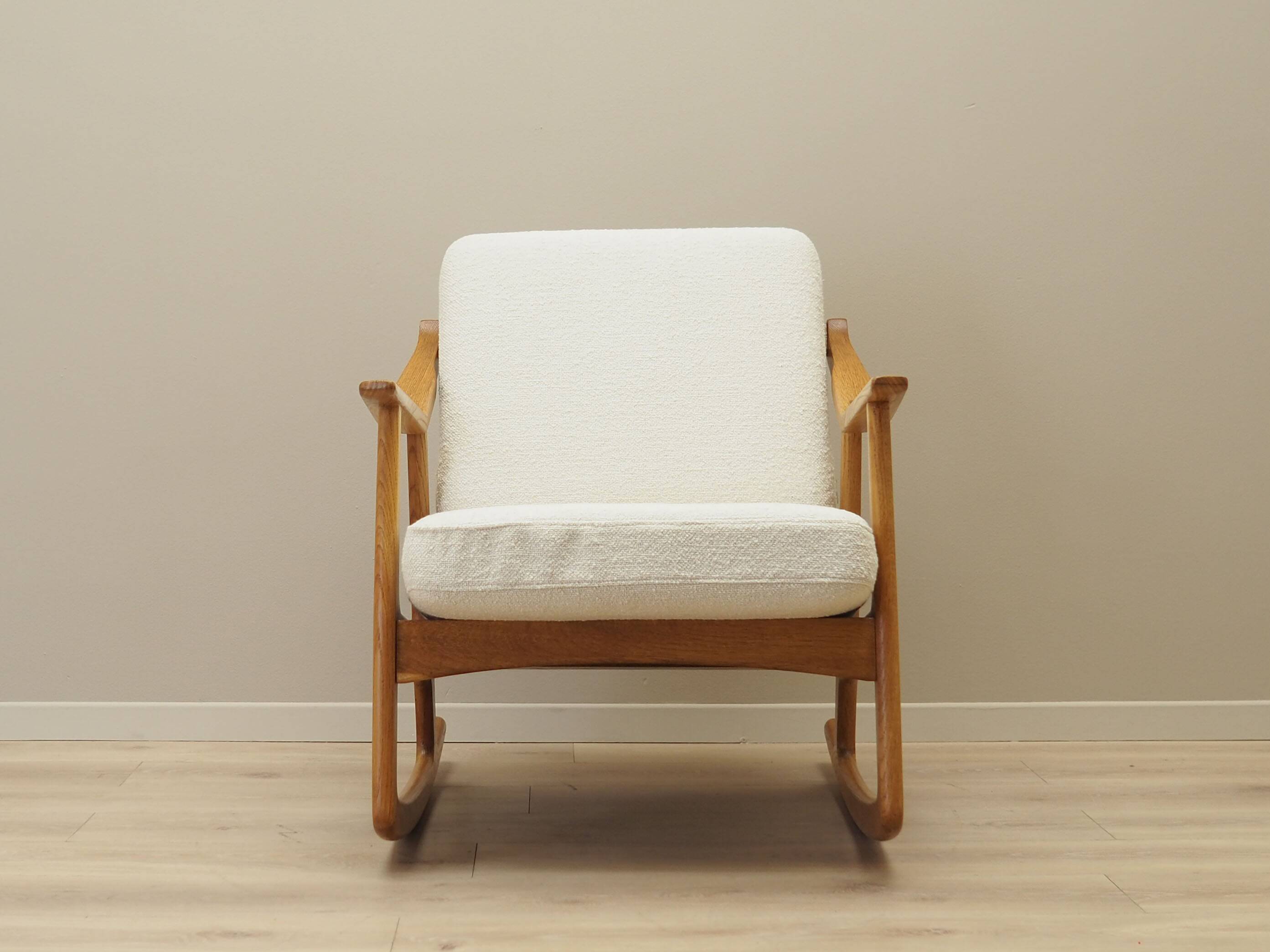 Oak rocking chair, Danish design, 1960s, designer: H. Brockmann Petersen, p