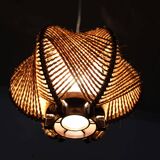 Rope and plastic suspension