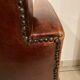 Leather armchair
