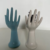 Hand Baguier or Soliflore in Porcelain