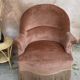 Paire de fauteuils crapaud