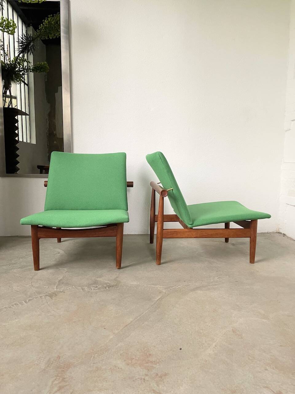 Pair of Finn Juhl Armchair model “Japan” France & Son