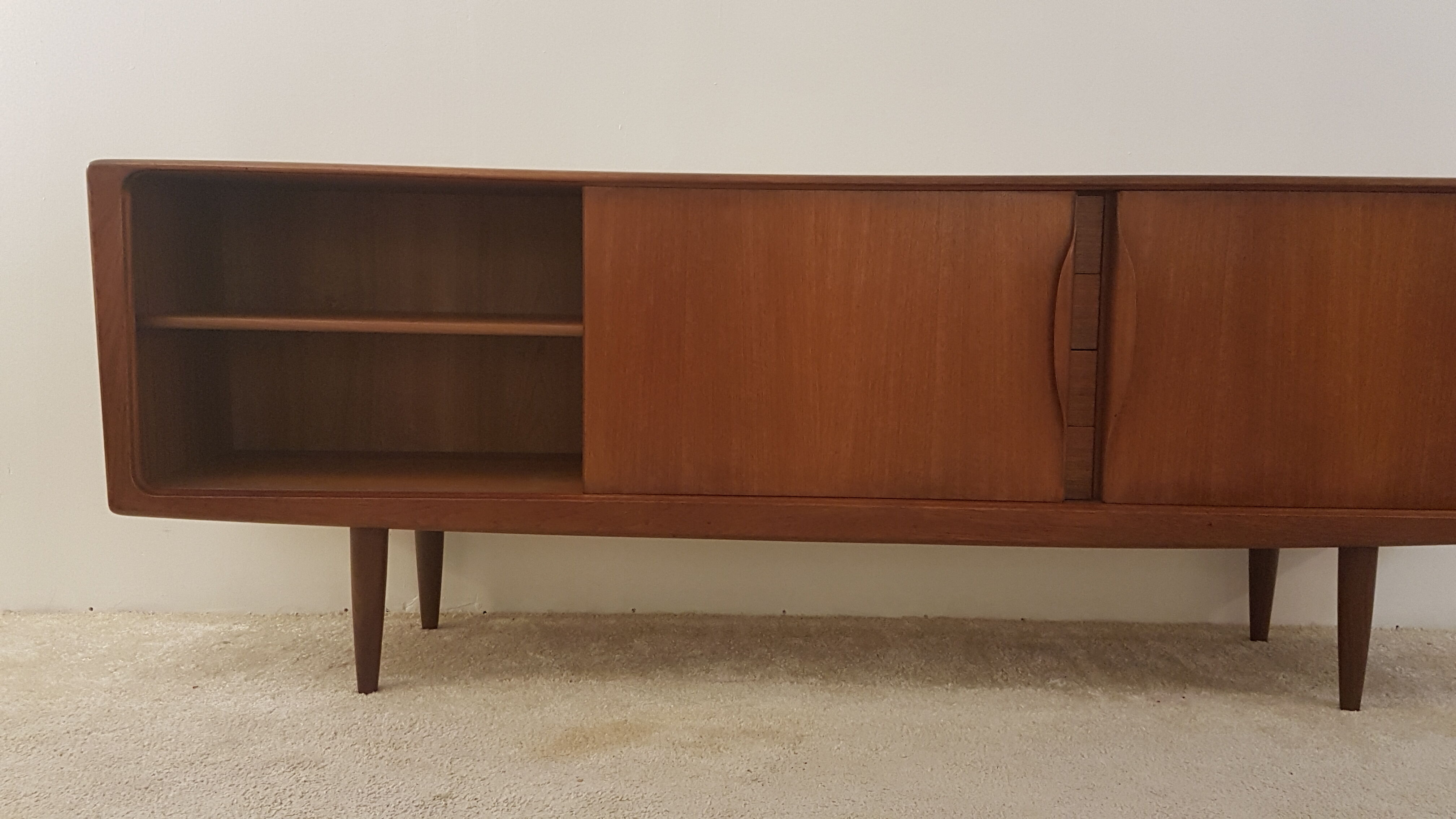 Scandinavian sideboard designer Henry Walter Klein 1960