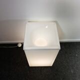 Plexiglas floor lamp & planter