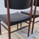 Pair of vintage teak Scandinavian chairs 1950