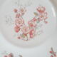 Assiettes dessert vintage arcopal fleuries