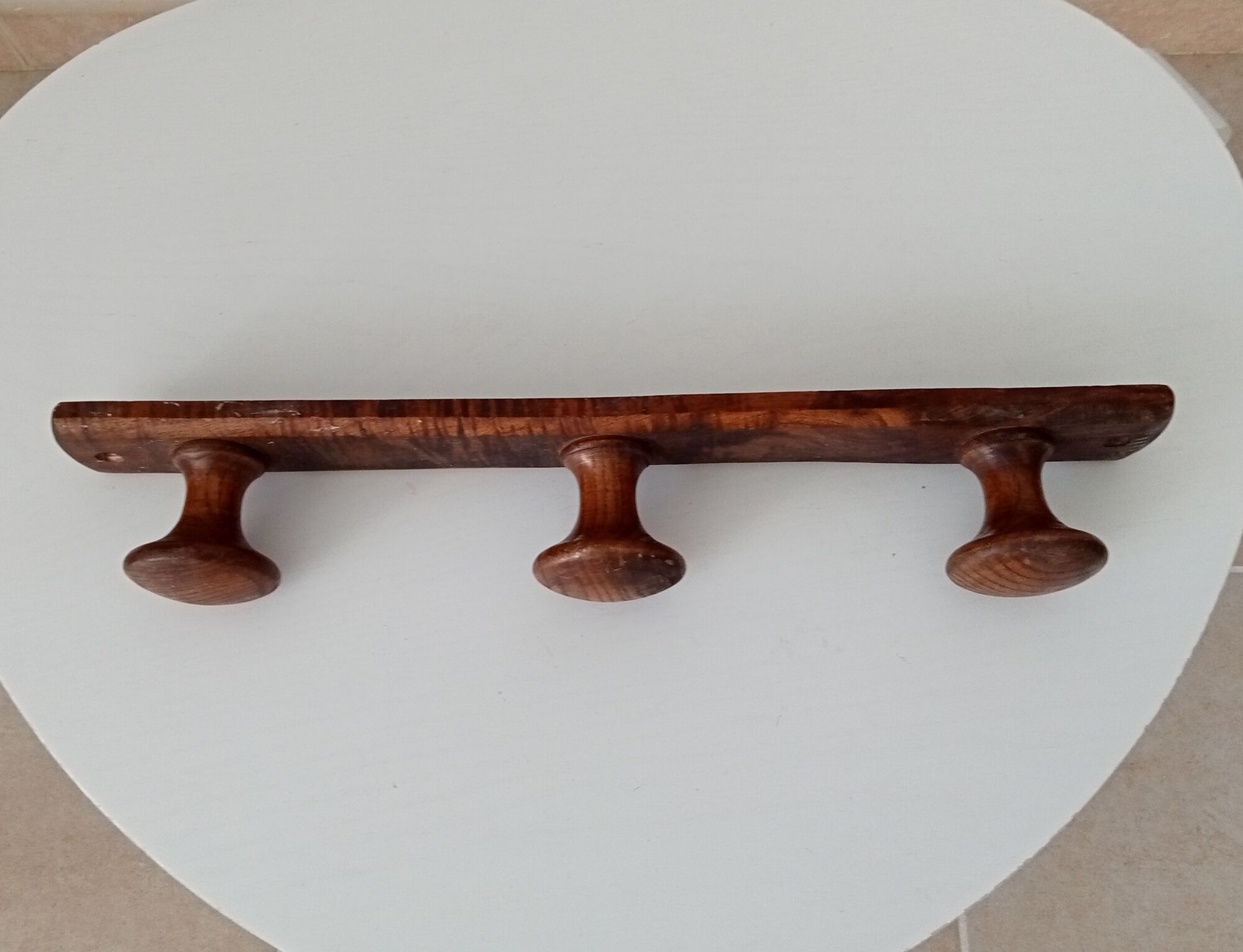 Vintage wooden coat rack 70s/80s