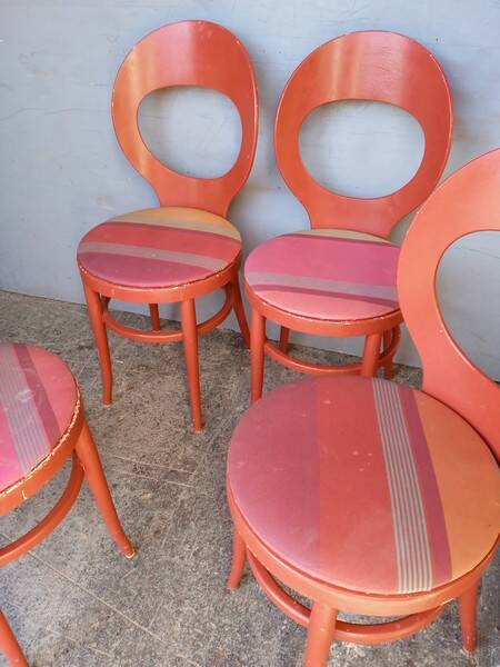 Baumann 4 vintage design seagull chairs