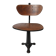 Chaise industrielle en fonte vintate singer 