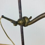 Art Deco lamp goes up and down opaline brass