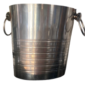 Silver-plated champagne bucket