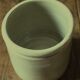 Gray beige glazed stoneware pot