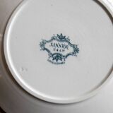 The 6 sarreguemines plates