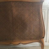 Rattan canning headboard