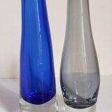 Duo de soliflores de verrier vintages