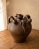 Old gargoyle with 3 spouts, red stoneware, H23cm