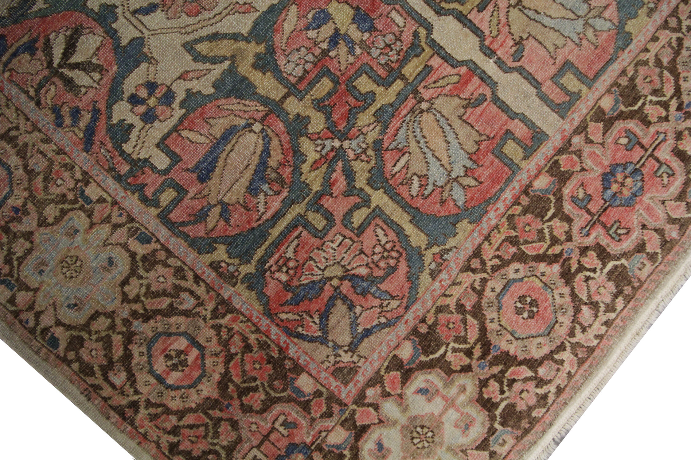 Antique Farahan Handmade Wool Persian Rug- 103x140cm