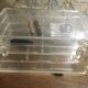 Vintage Plexiglas cigar cellar