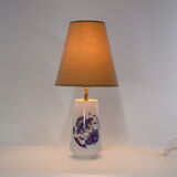 Limoges ceramic lamp, 1950