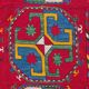 Ancient Uzbek Carpet Mixed Technique Flat Woven, Early 20th Century