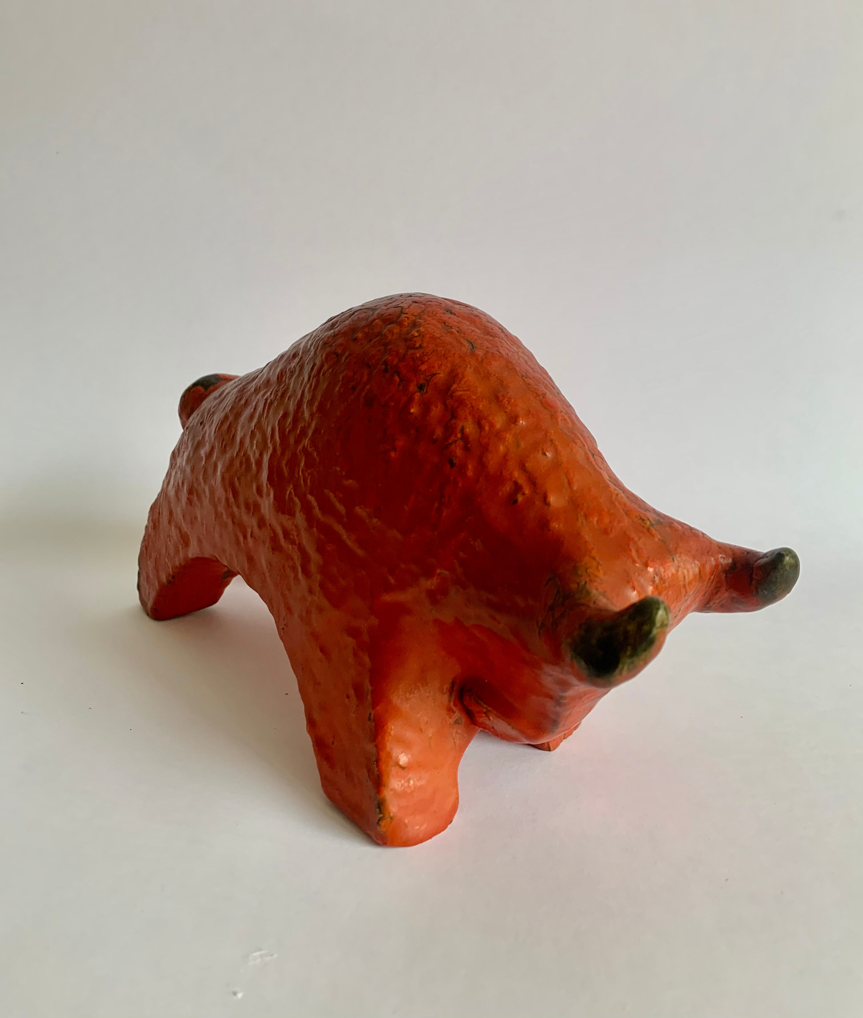 Fat Lava Pottery Bull,  Germany 1970s