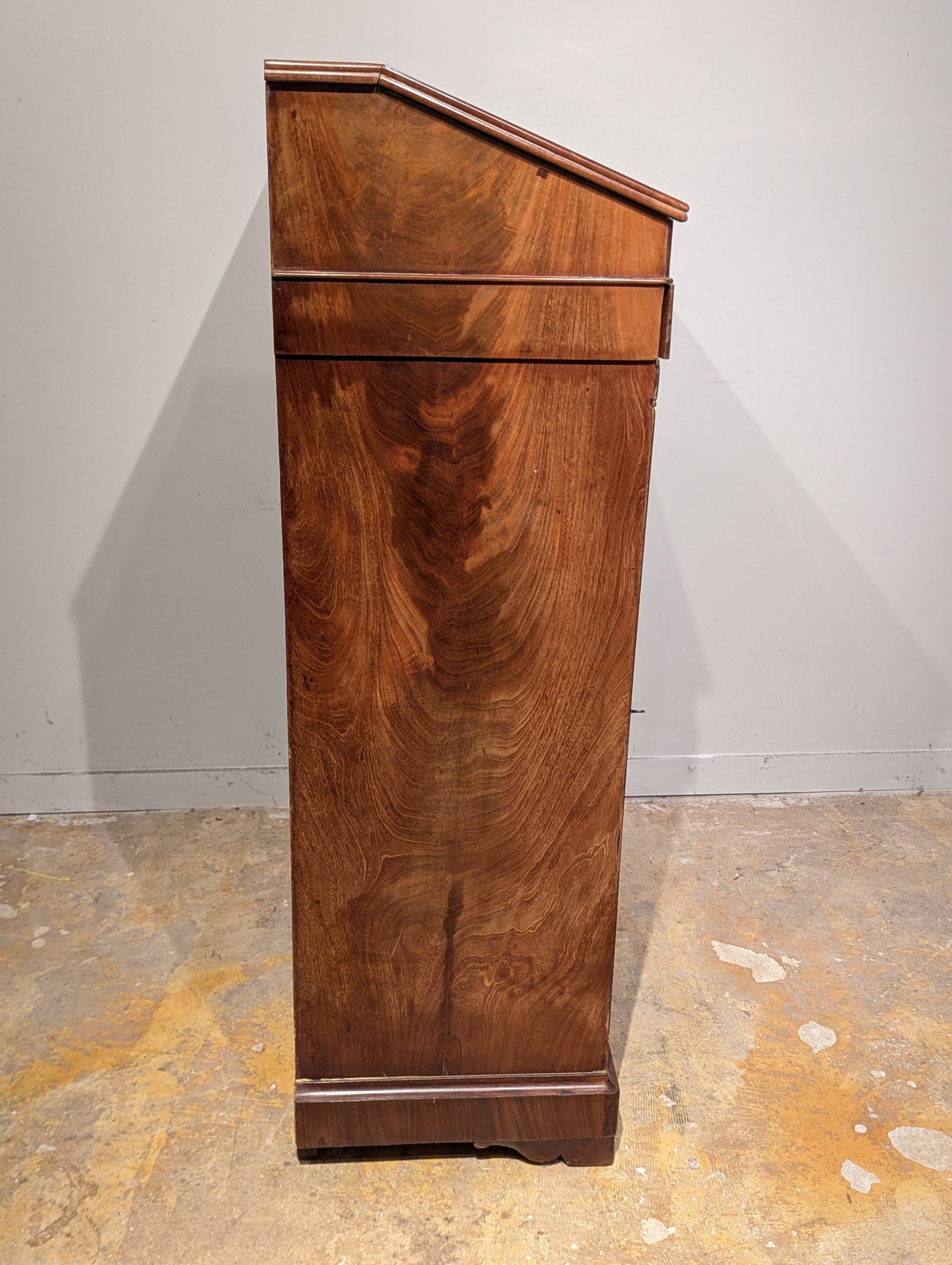 Large 19th century mahogany writing desk