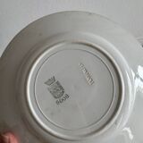 Ironstone plates St Amand