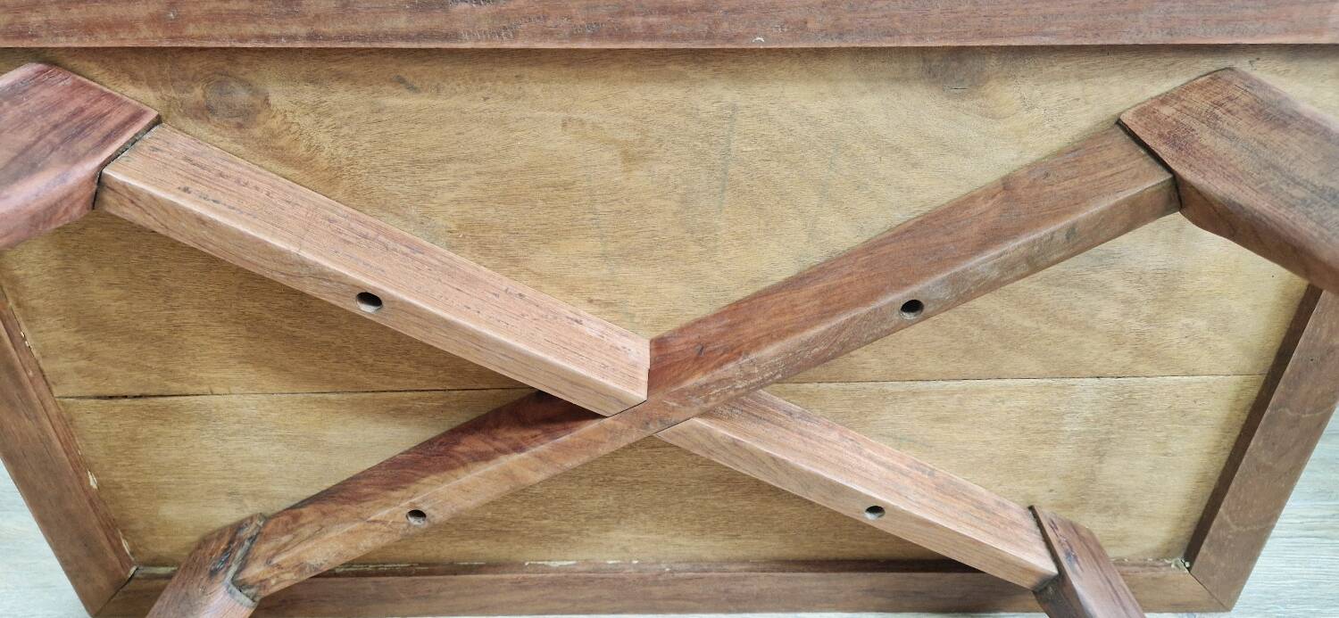 Scandinavian style coffee table from the 50s in rosewood