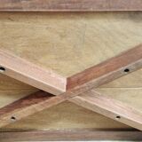 Table basse style scandinave années 50 palissandre