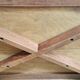 Table basse style scandinave années 50 palissandre