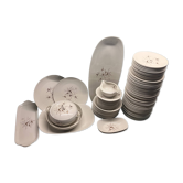 magnificent table service in Limoges porcelain RAYNAUD 81 pieces