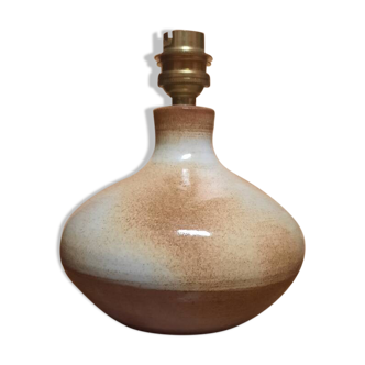 Pied de lampe boule en céramique