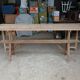 Table de ferme pliante 250 cm, 8/10 personnes