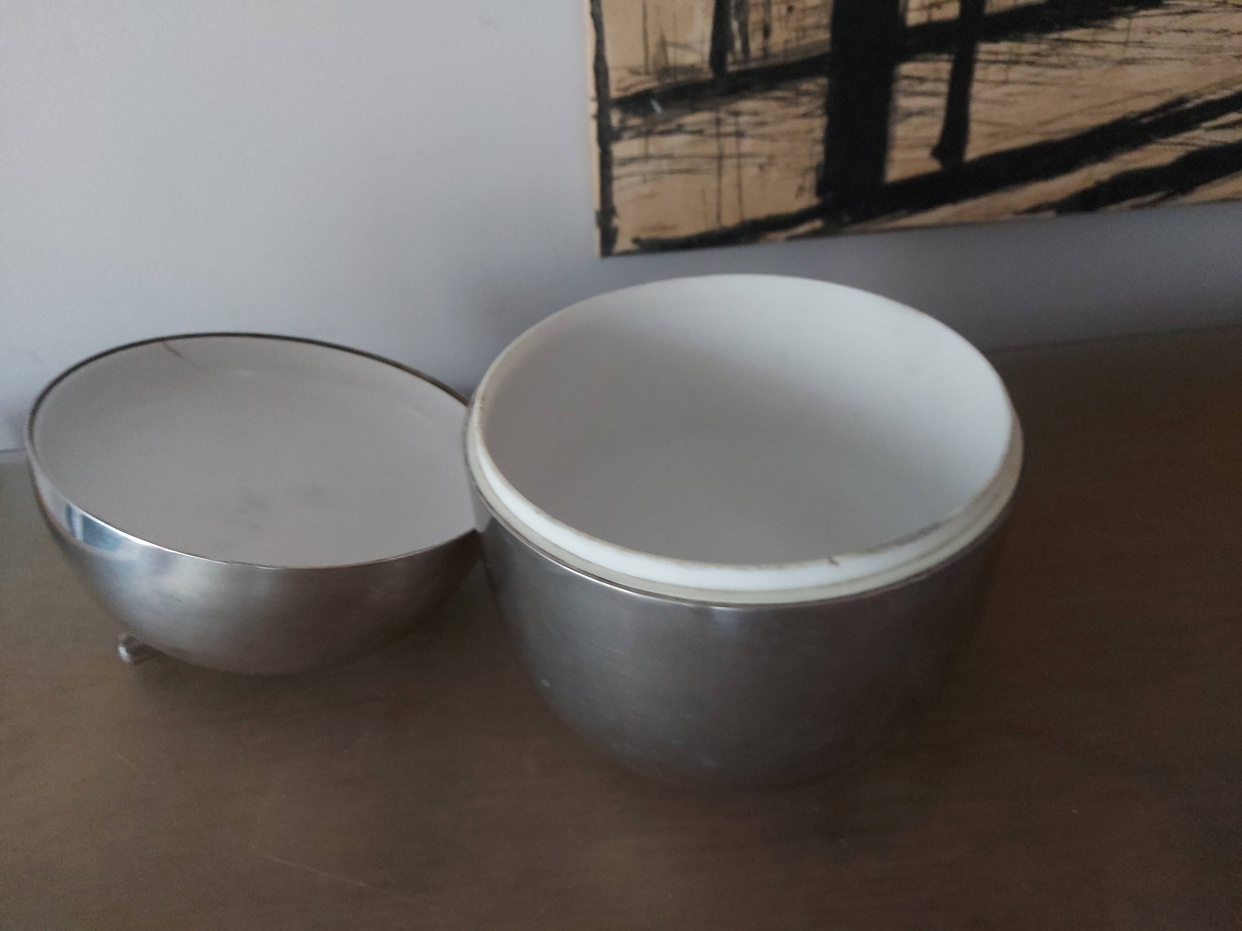 Vintage metal ice bucket