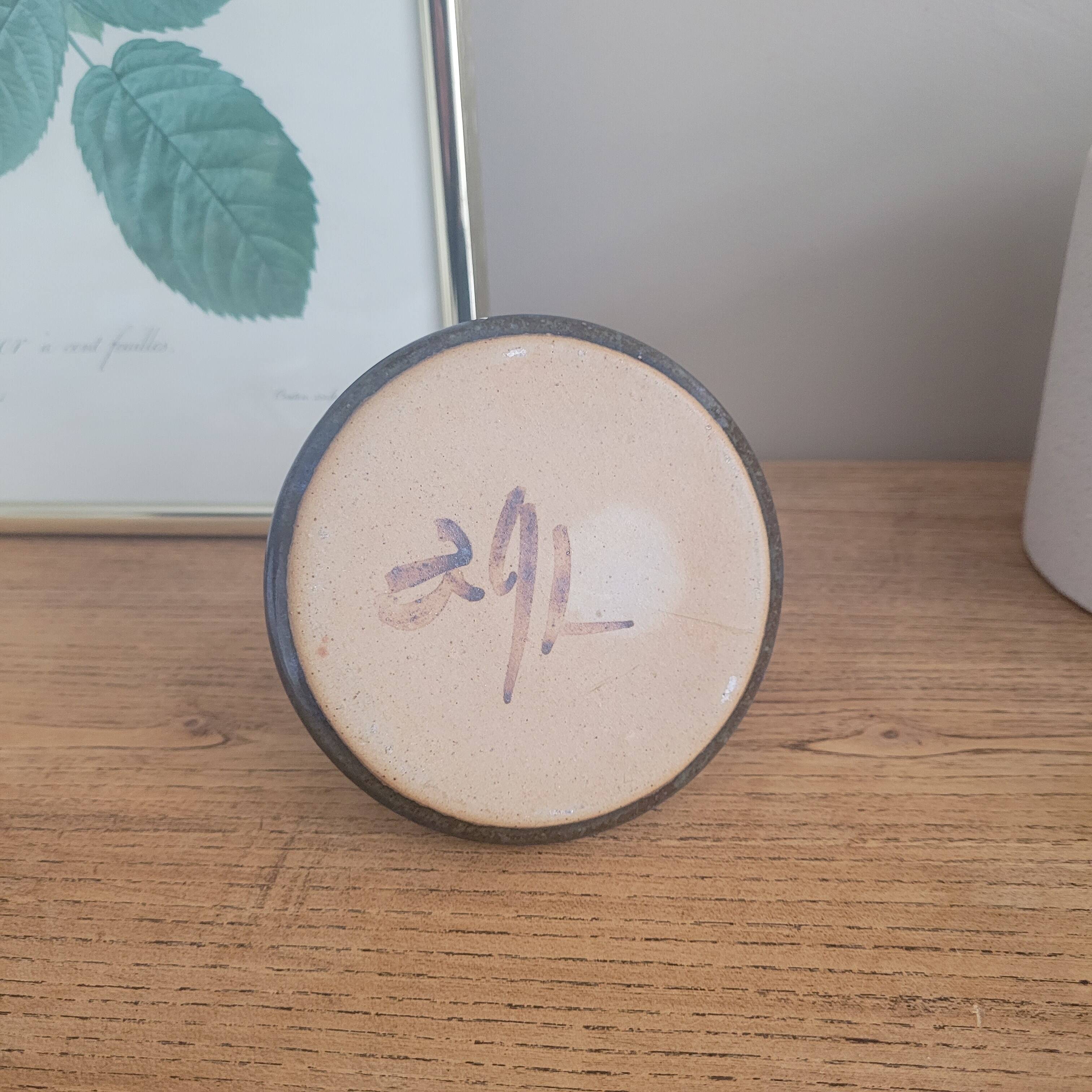 La Redoute x Selency ceramic candle holder 02 blue