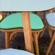 (lot) 14 Heart Compass Multicoloured Chairs