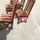 Lot de 6 chaises style Louis XIII