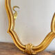 Vintage Baroque Golden Resin Mirror