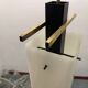Opaline Glass Brass Light Pendant 1950’s