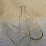 3 Vintage Apothecary Vials