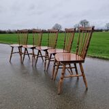 Set of 5 Baumann bistro chairs model Tacoma.