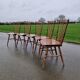 Lot de 5 chaises baumann bistrot modèle tacoma