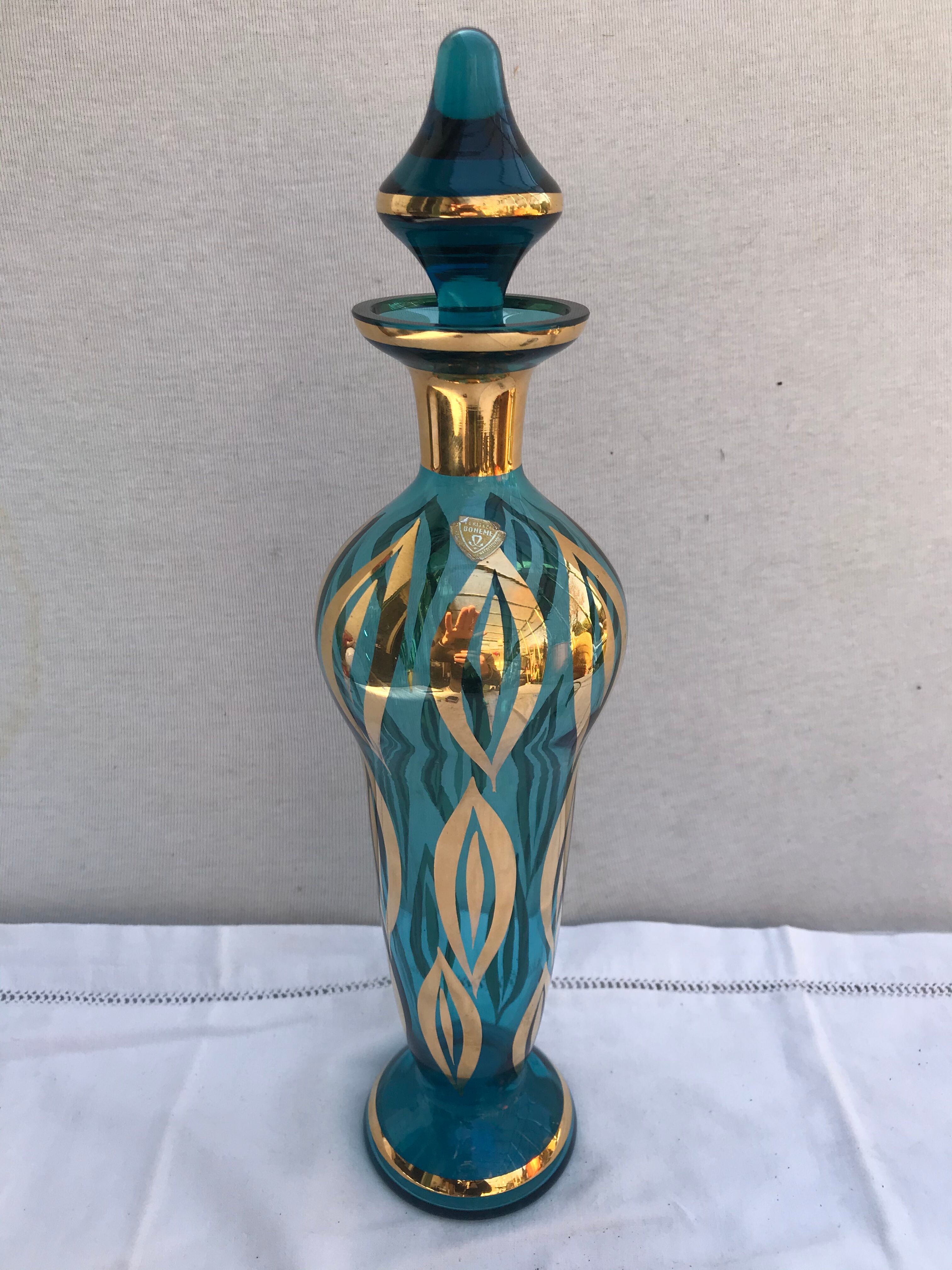 Former boheme carafe and glass