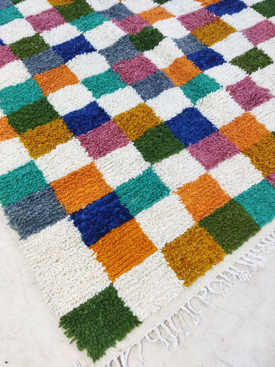 Moroccan Berber Carpet 213x163cm